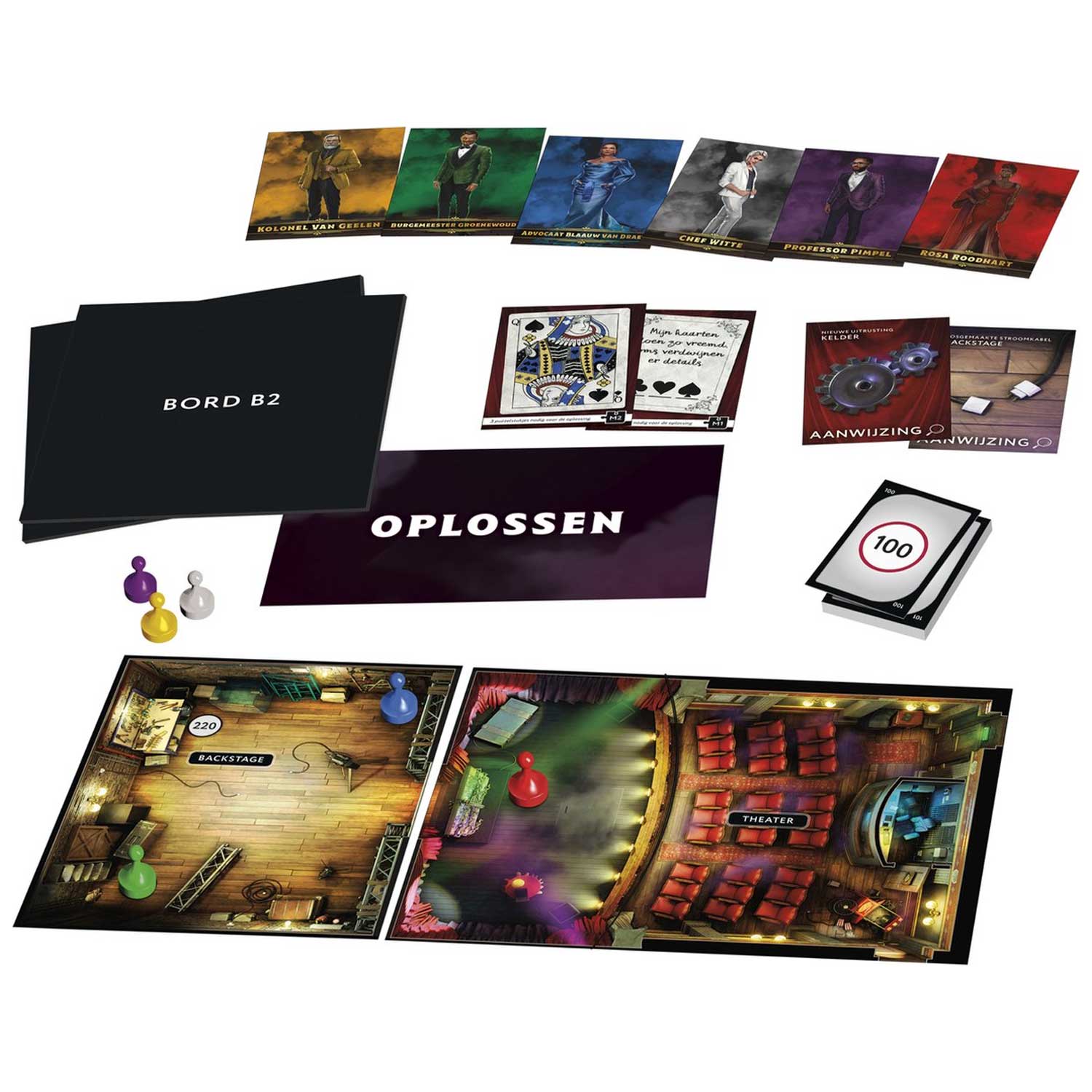 Cluedo Escape: The Illusionist's Club - Dutch Edition - photo 4