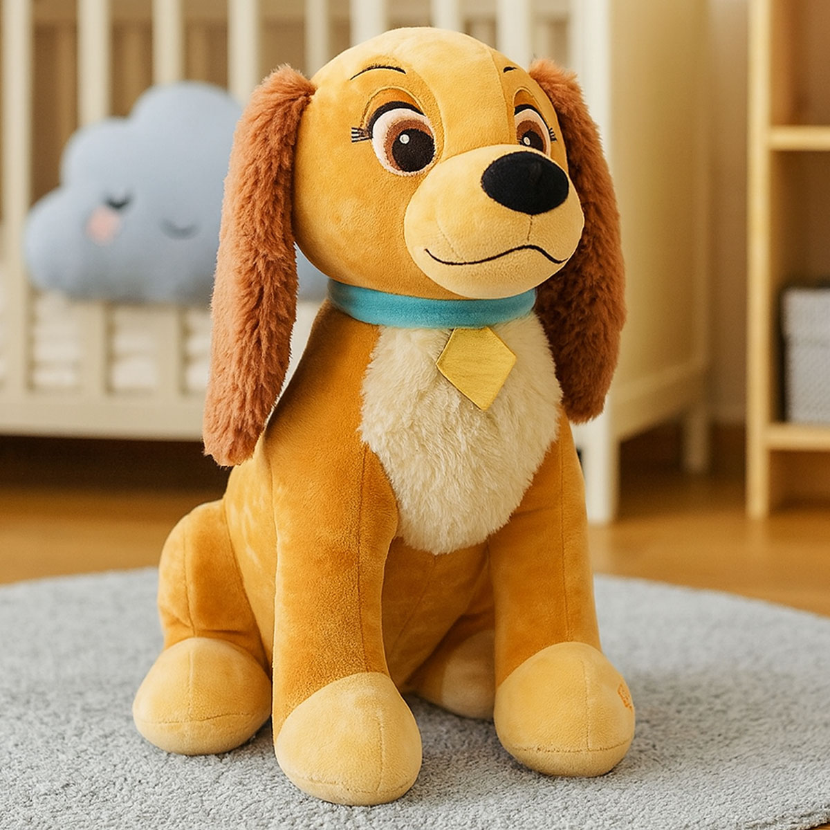 Disney Lady Plush with Sound - 50 cm