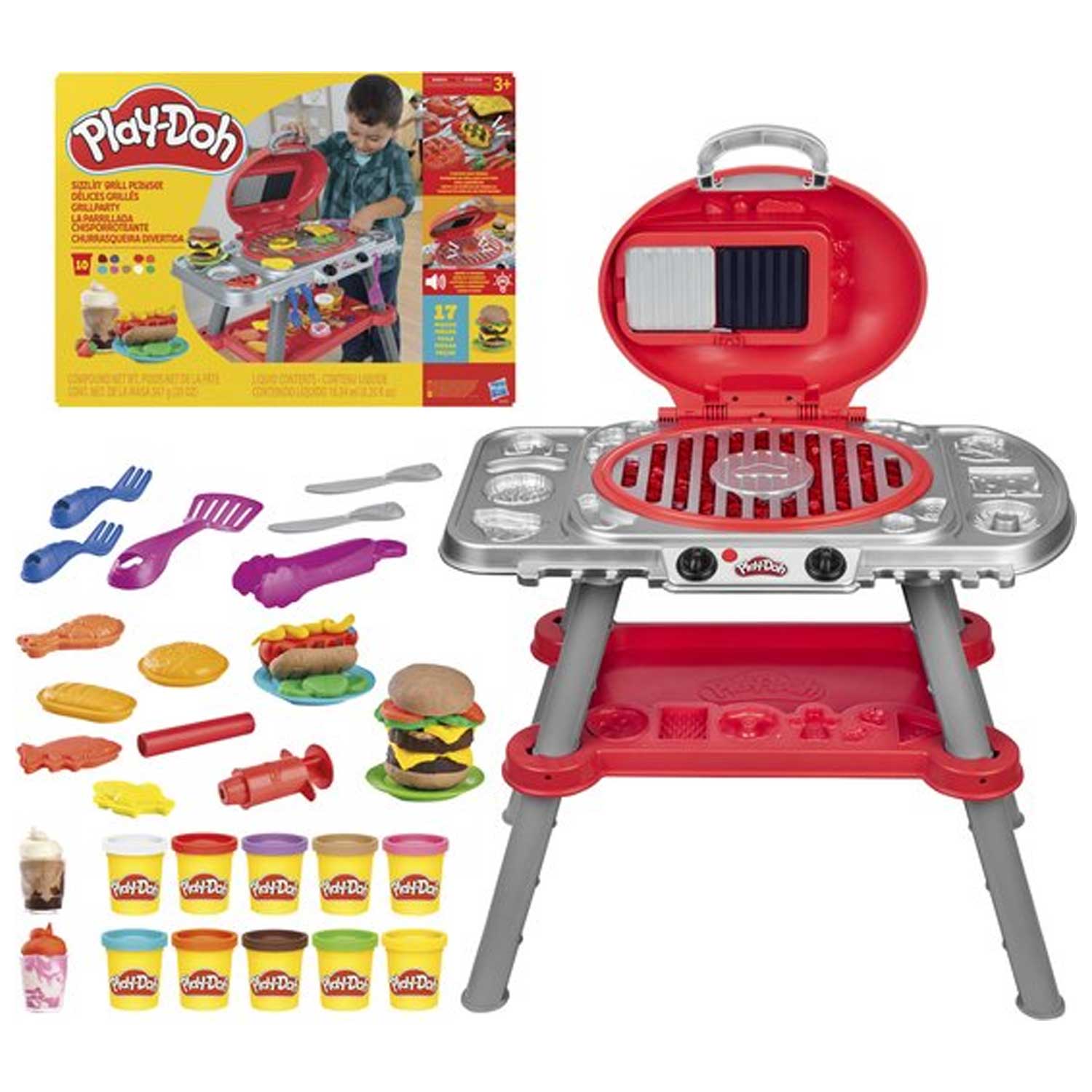 Play-Doh Glowing Grill Playset - photo 3