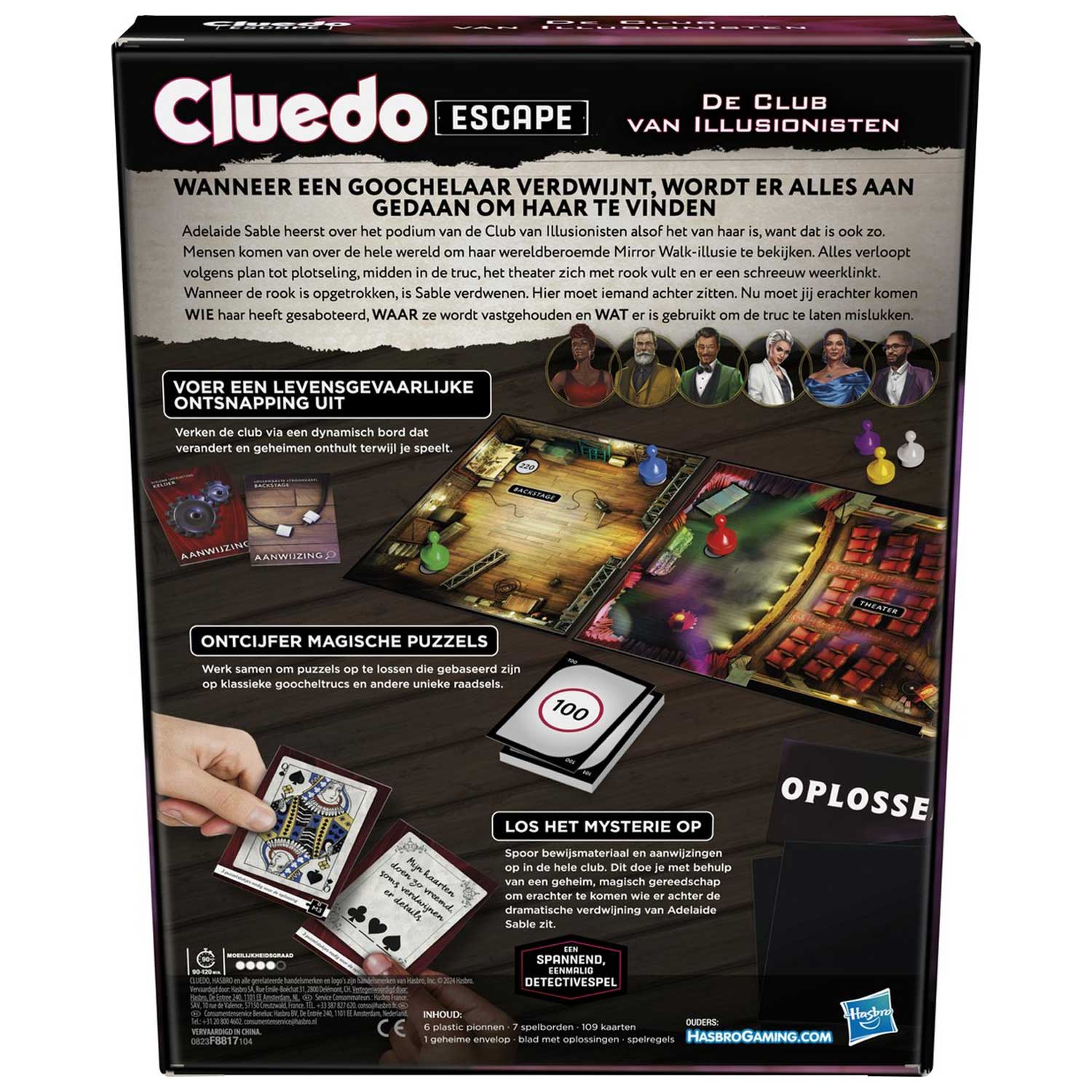 Cluedo Escape: The Illusionist's Club - Dutch Edition - photo 6