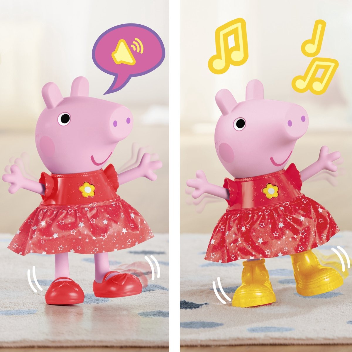 Peppa Pig Peppa's Muddy Puddles Party Interactive Doll - English - photo 5