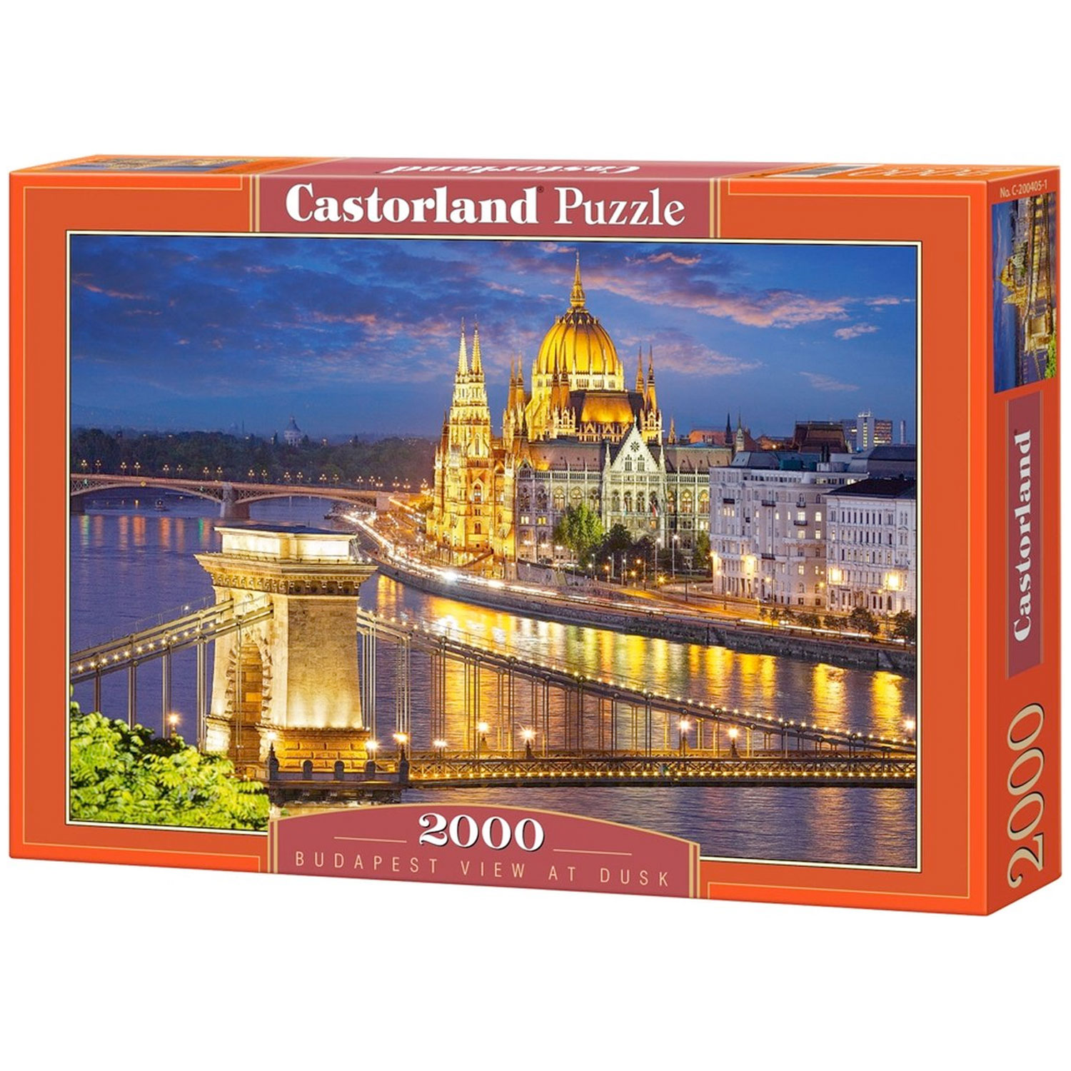Budapest at Dusk Jigsaw Puzzle - 2000 Pieces