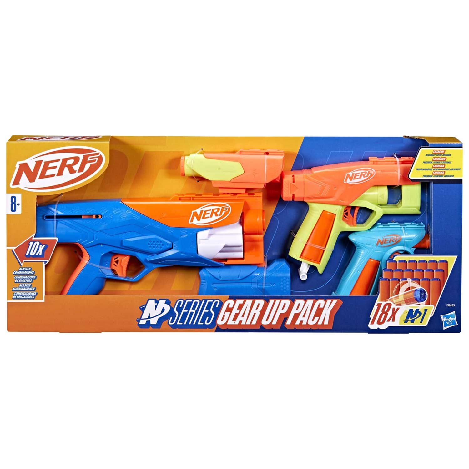 NERF N Series Gear Up Pack - 3 Blasters + 18 N1 Darts - photo 9