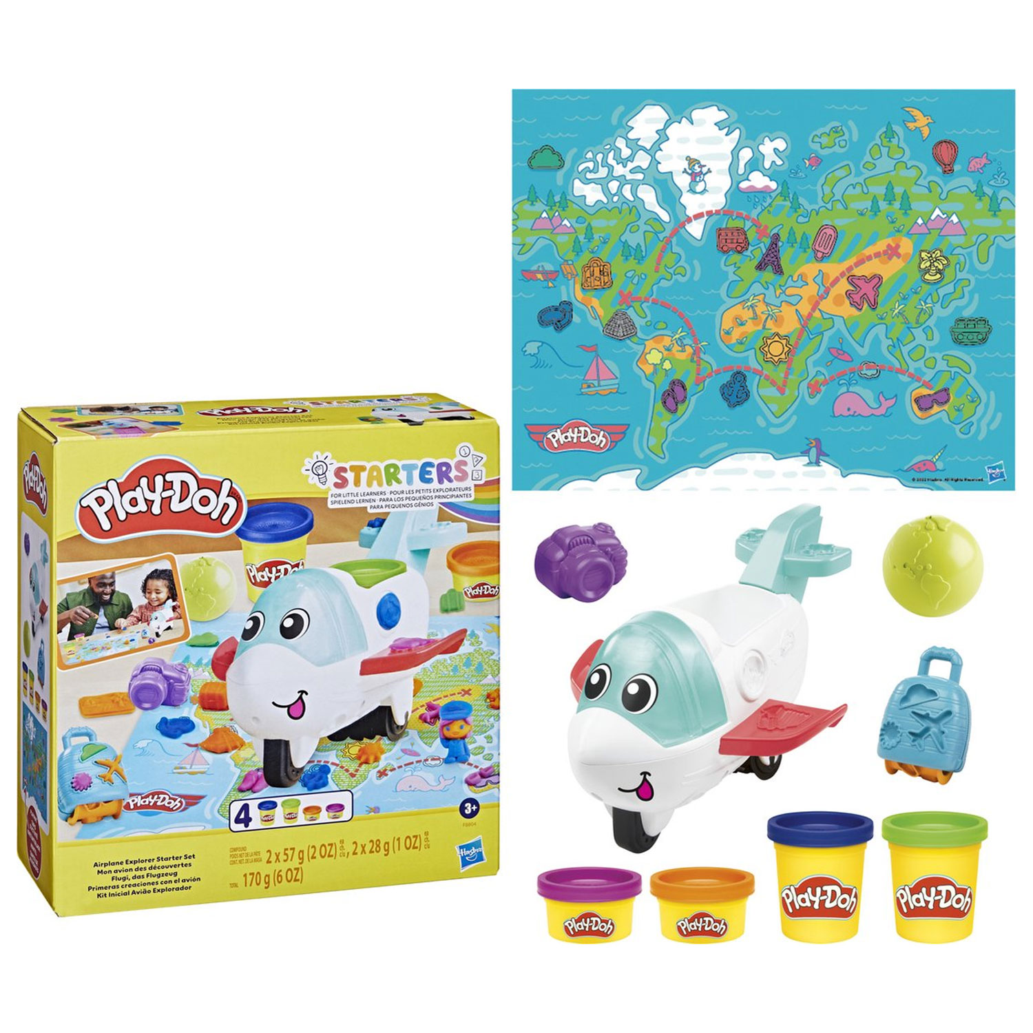 Play-Doh Airplane Explorer Starter Set - 4 Tubs - photo 16