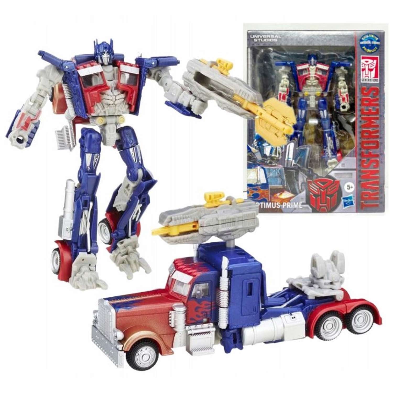 Transformers Universal Studios Deluxe Class Optimus Prime - photo 4