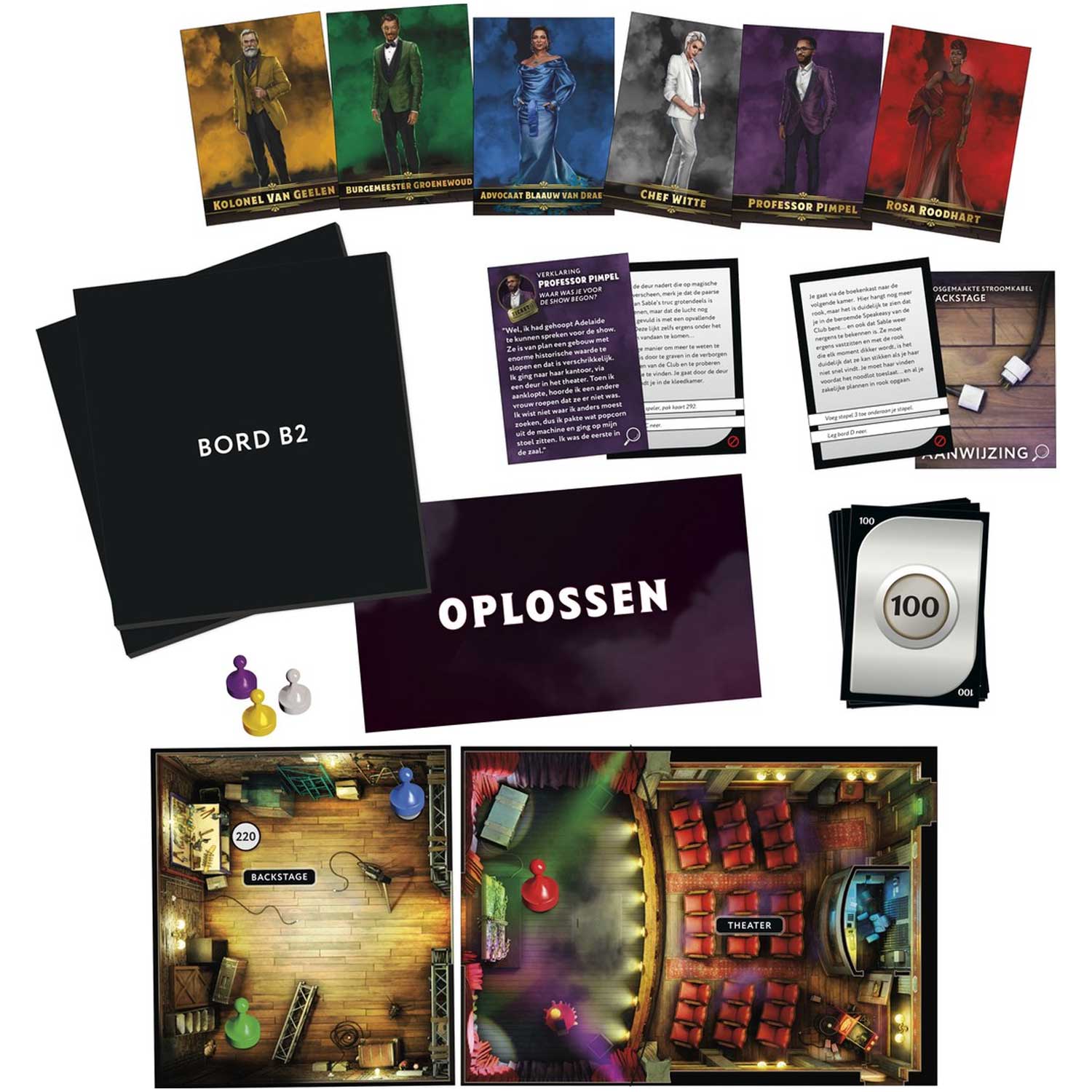 Cluedo Escape: The Illusionist's Club - Dutch Edition - photo 5