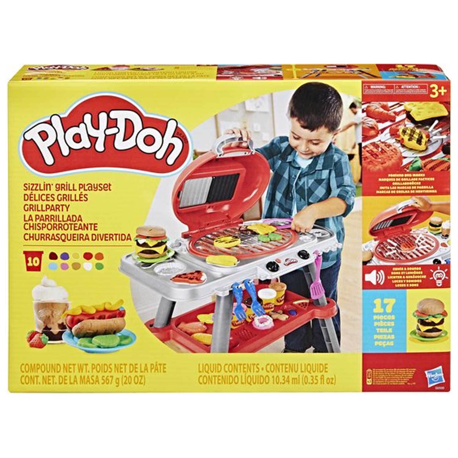 Play-Doh Glowing Grill Playset