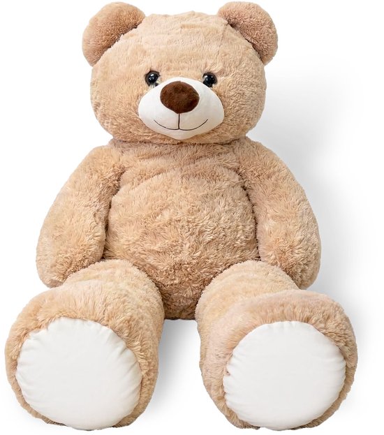 YellowPack XXXL Teddy Bear - Beige - 150 cm