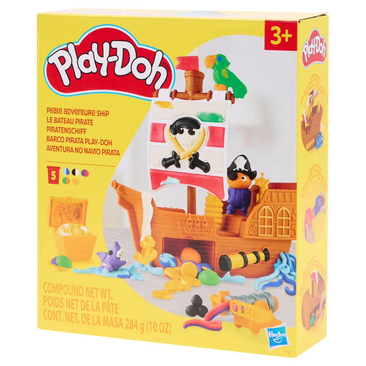 Play-Doh Pirate Ship with 5 Tubs