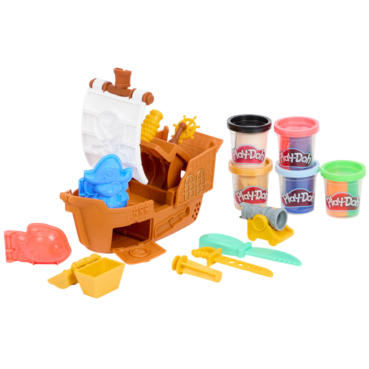 Play-Doh Pirate Ship with 5 Tubs - photo 2