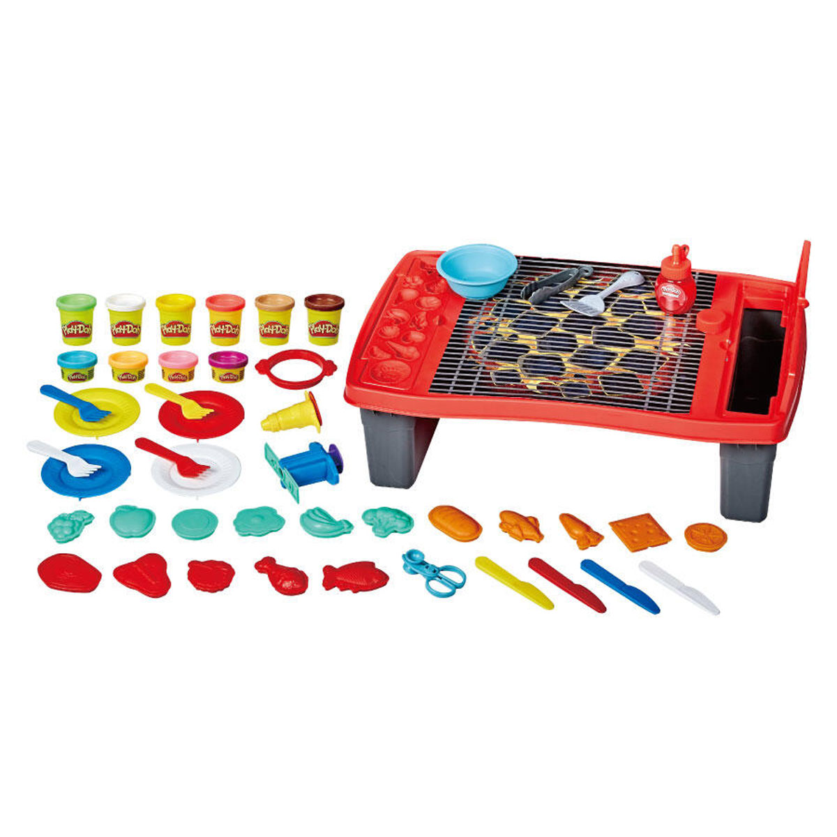 Play-Doh Kitchen Creations Big Grill Playset - 40 pcs - photo 3