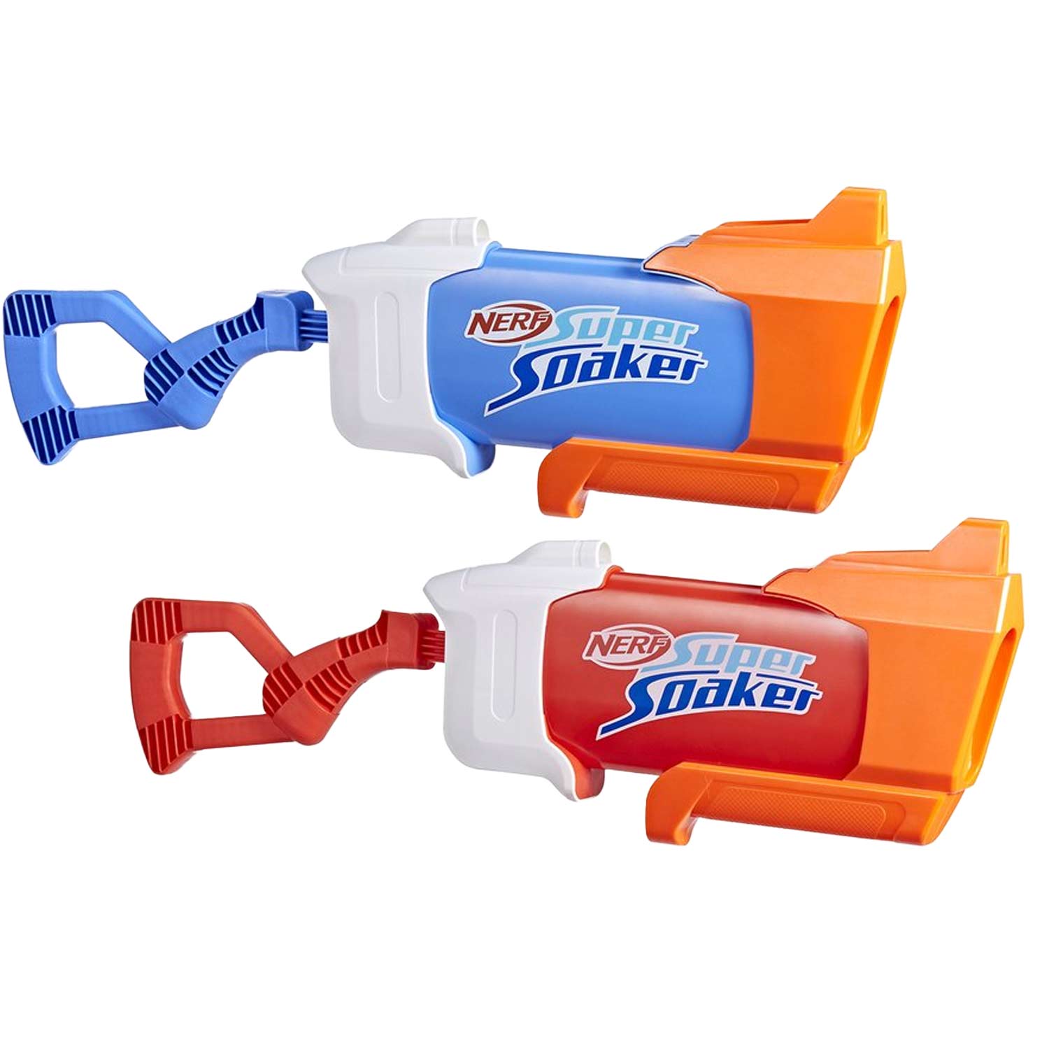 NERF Super Soaker Rainstorm Water Blaster - Blue/Red - 650 ml - 2 pcs - photo 2