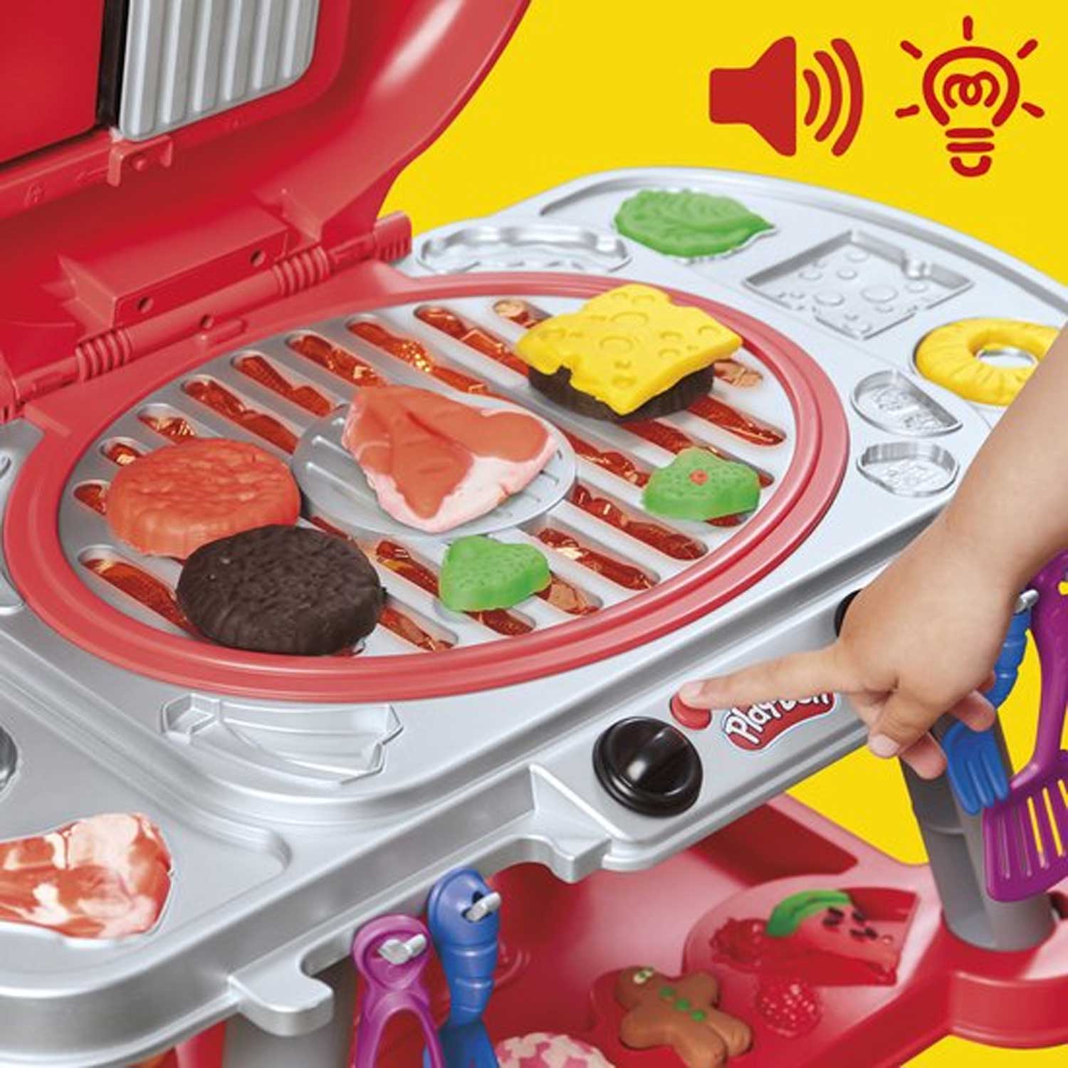 Play-Doh Glowing Grill Playset - photo 7