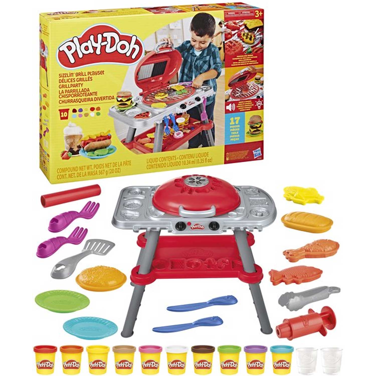 Play-Doh Glowing Grill Playset - photo 2