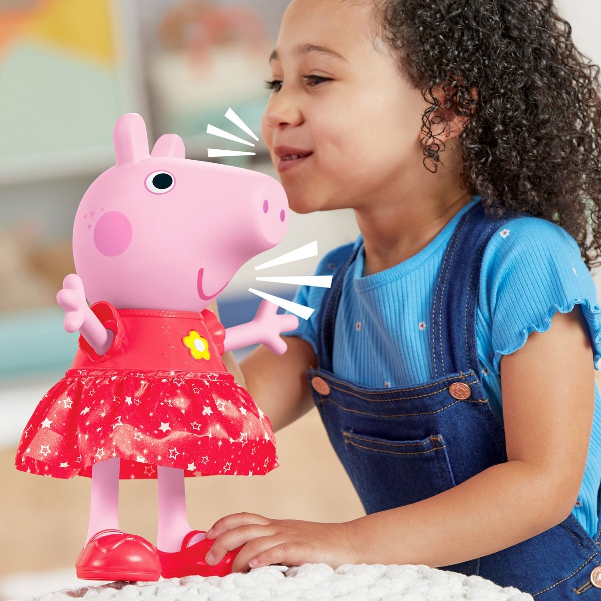 Peppa Pig Peppa's Muddy Puddles Party Interactive Doll - English - photo 2