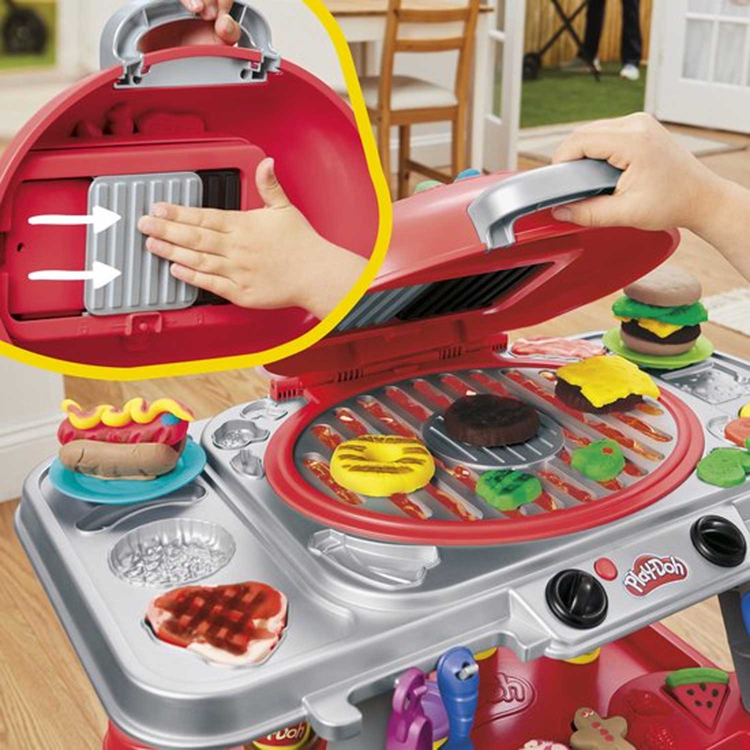 Play-Doh Glowing Grill Playset - photo 9