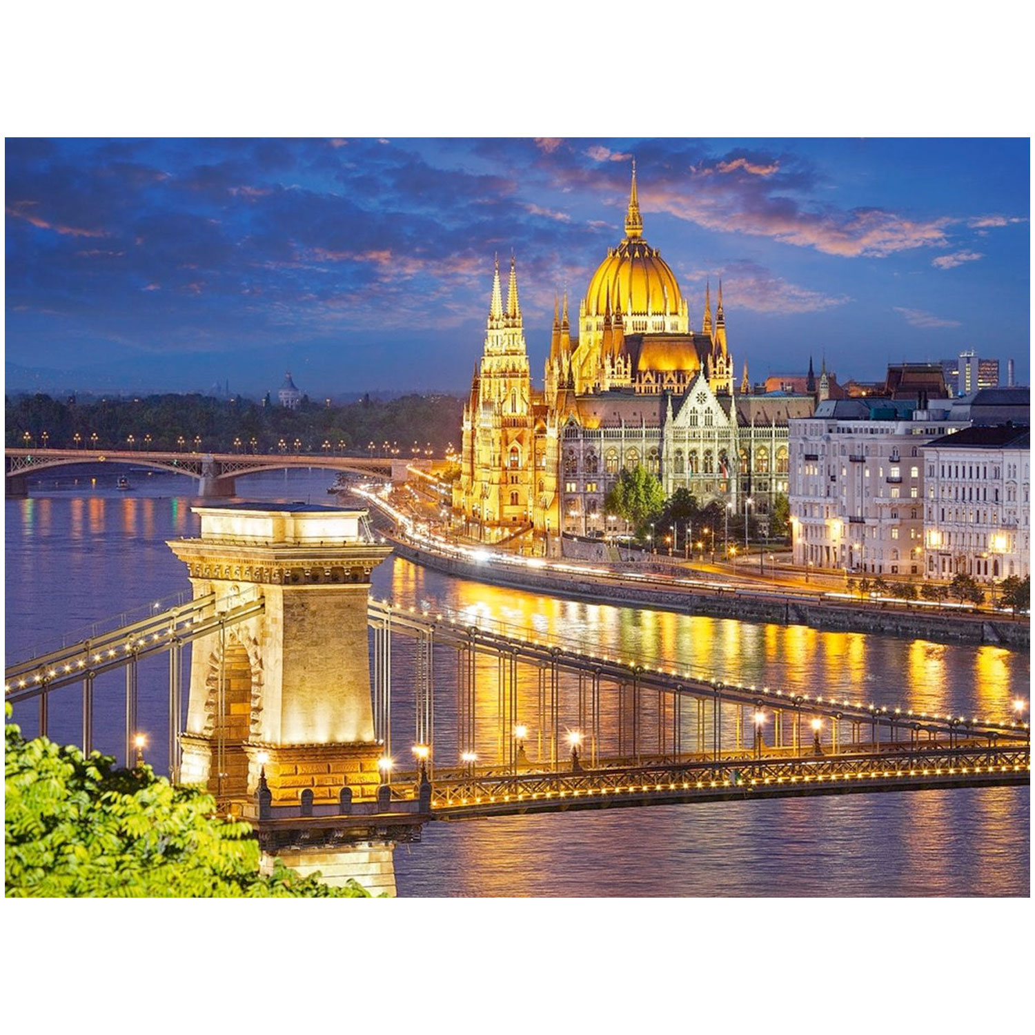 Budapest at Dusk Jigsaw Puzzle - 2000 Pieces - photo 2